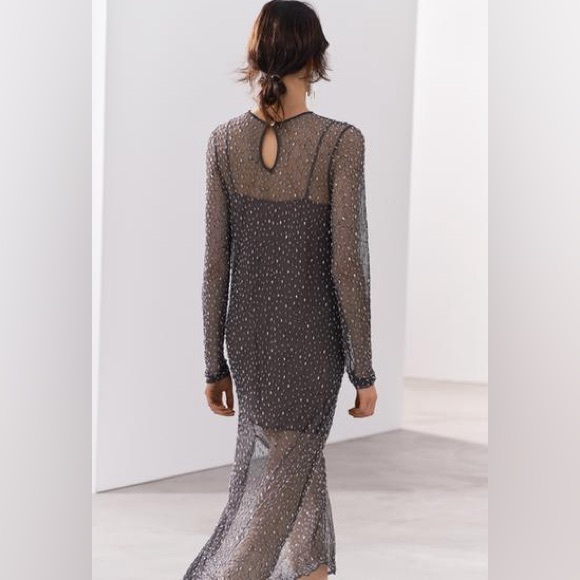 Zara rhinestones crystal’s embroidery - Picture 4 of 4